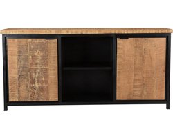 Dressoir Bas | Natuurlijk | Mangohout 180 cm