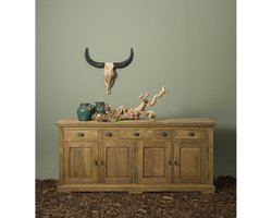 Dressoir Bologna met 4 deuren - Teak