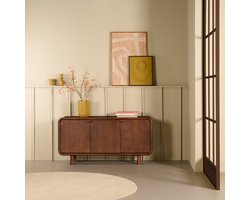 Dressoir Boogie - Hout - Bruin/Hout - Bruin/Hout - Mango - 150 x 75 x 43 cm (BxHxD)