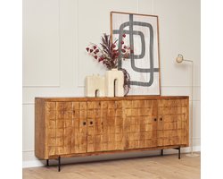 Dressoir Brandy - 220 cm - naturel