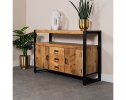 Dressoir Britt | 2 deuren 3 lades | Mangohout