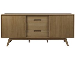 Dressoir Charee - Eiken - 180cm - Eiken Naturel