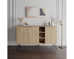 Dressoir Clara Melamine Naturel 142cm