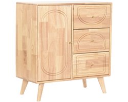 Dressoir Home ESPRIT Natuurlijk Metaal Rotan Rubberwood 73,5 x 35 x 78 cm