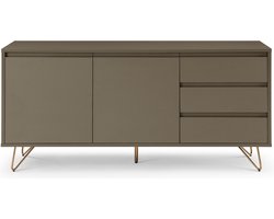 Dressoir kast met 2 deuren en 3 lades
