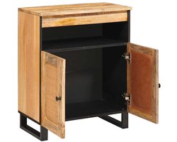 Dressoir | Keukenbuffet | Buffetkast met opslag Bruin 60 x 33,5 x 75 cm Massief Mango Hout