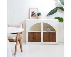 Dressoir Miné Beige 120cm - Giga Meubel