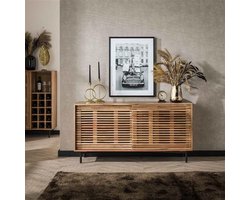 Dressoir Monja acaciahout 150 cm 2 deurs