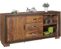 Dressoir - Opbergkast - 3 lades - Hout - 160x44x80 cm