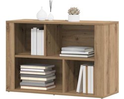 Dressoir - Opbergkast - Woonkamer Organisatie - Rustiek Ontwerp - 80 x 30 x 53 cm - Artisan Eiken