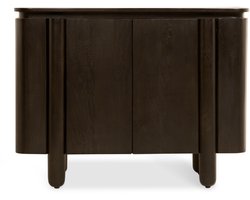 Dressoir Rondo Donkerbruin 105cm - Giga Meubel