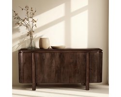 Dressoir Salano | Bruin Mangohout