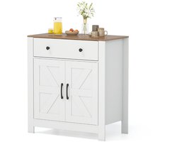 Dressoir Vrijstaande Keukenkast Met Grote Laden