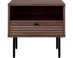 Dressoir Walnoot Rechthoek - 4-Deurs - 205x45x82cm - Tokyo