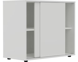 Dressoir wandkast schuifdeuren - archiefkast - kast ordners mappen boeken