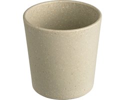 Drinkbeker, 0.19 L, Set van 4, Organic, Zand Beige - Koziol | Connect Cup S