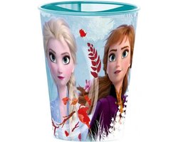 drinkbeker Frozen II meisjes 260 ml turquoise
