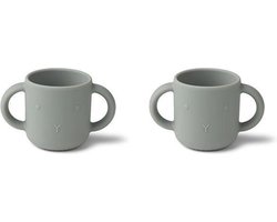 Drinkbekers Gene cup Rabbit dove blue - Liewood