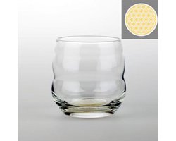 Drinkglas Mythos met Bloem des Levens goud
