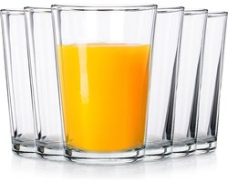 Drinkglazen 200 ml 6 stuks - Waterglazen - Glazen - Limonadeglazen