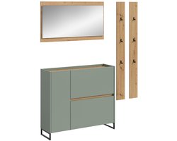 Drive garderobe opstelling D24 salvie decor.