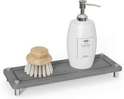 Drogende Stenen Gootsteenbak - Afdruiprek Keuken - Aanrecht Droog Houden - Snel Water Absorberend
