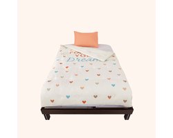 Drøm Dream Chaser - Het hoesloos dekbed zonder overtrek voor tieners |vaste hoes |wasbaar