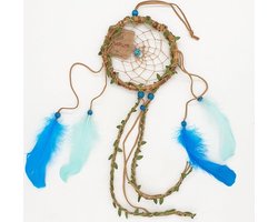 Dromenvanger bamboe turqouise 55 cm