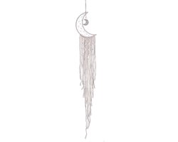 Dromenvanger - handgemaakte macramé wandhanger - handgemaakte bohemian wandtapijt - bruiloftsdecoratie - boho geweven hanger aan de muur - ornament als cadeau voor thuisdecoratie