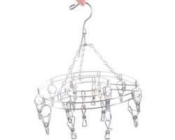 Droog hang rek - rond - met klem