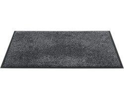 Droogloopmat AquaAbsorb - 60x85 cm - Antraciet - Geschikt voor PVC Vloeren