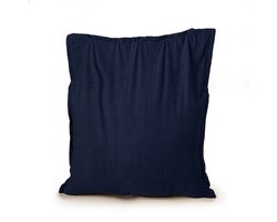 Drop & Sit - zitzak/zitkussen - Rib (Corduroy) - 100 x 150 - Donker Blauw