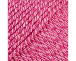 DROPS Cotton Merino Uni Colour - 36 frambozensorbet - Wol/Katoen Garen