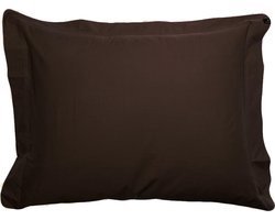 Drottningholm kussensloop wing mocca - 60 x 70 cm