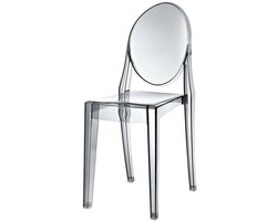 DS4U® Elisabeth stoel transparant grijs