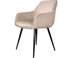 DS4U® Gaby armstoel velvet champagne