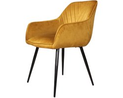 DS4U® Gaby armstoel velvet goud