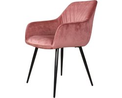 DS4U® Gaby armstoel velvet roze