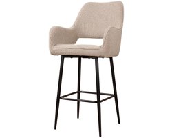 DS4U® Lenon barkruk bouclé 2.0 - 65 cm - beige