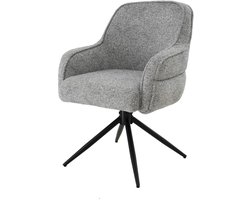 DS4U - Loisa armstoel terugdraai - grijs