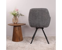 DS4U® Mats draaistoel - donkergrijs