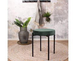 DS4U® Mika velvet kruk groen