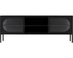 DS4U® Next Level industrieel metalen tv meubel - ovaal