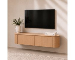 DS4U - Toki zwevend tv-meubel 120 cm - naturel