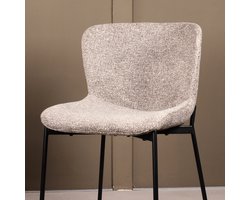 DS4U - Vera eetkamerstoel stof - taupe