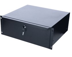 DSIT 19 inch afsluitbare lade van metaal - 4U - geschikt voor serverkast - patchkast en flightcase