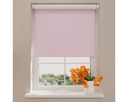 DTCH® Rolgordijn Verduisterend - Easy - Roze - 140 x 190 cm