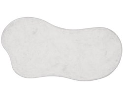 DTP Home Coffee table Curva CHALK,35x130x69 cm, mortex