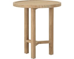 DTP Home Coffee table Forte round small,45xØ40 cm, teakwood natural