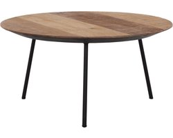 DTP Home Coffee table Jupiter large NATURAL,30xØ60 cm, recycled teakwood